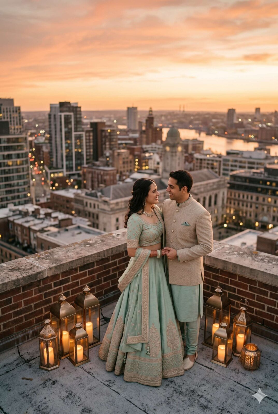 AI Image Prompts – Creative Ideas & Examples | Magical Indian Pre-Wedding Shoot Prompts That Tell Your Love Story